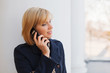 Young woman on the phone