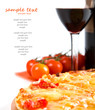 sliced pizza