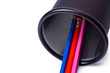 Photo: Plastic glass for pencils Plastic glass for pencils