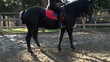 horse riding