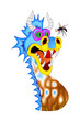 Illustration: Panischer Drache Panischer Drache