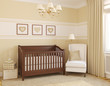 Interior of nursery.