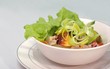 Salad with bacon and potatoes