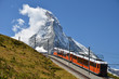 Gornergrat train and Matterhorn (Monte Cervino), Switzerland lan