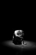 Depressed young lonely woman