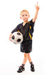 Kleiner Fussballspieler