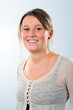 Foto: friendly young woman friendly young woman