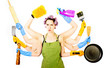 Foto: Busy with Housework Busy with Housework