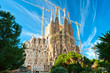 La Sagrada Familia, Barcelona, spain.