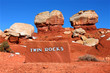 Twin Rocks of Capitol Reef Utah Twin Rocks of Capitol Reef Utah