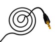 Gold audio jack