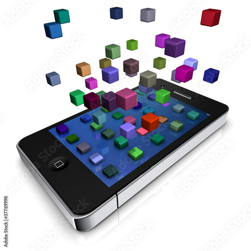 Illustration: smartphone media smartphone media