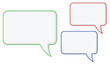 Speech bubbles