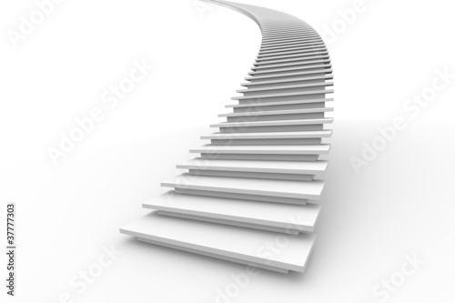 Illustration: 3D Infinity Stairs 3D Infinity Stairs