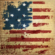 Independence Day Background. Abstract, grunge, vector.