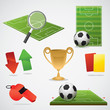 European football design elements.