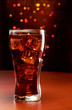 Cola with ice