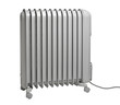 Oil radiator isolated on the white background (CLIPPING PATH)