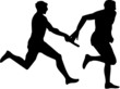 Illustration: relay racers relay racers