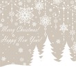 Christmas congratulations card