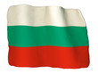 Bulgaria bandiera di plastilina