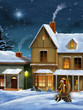 Christmas village