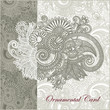 Ornate floral background.