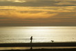 Passeggiata al tramontopersona