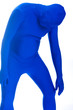 Man hunched over with depression