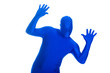 faceless man raising the roof