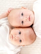 two beautiful baby