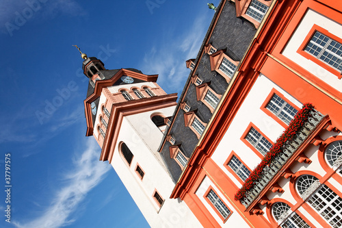 Foto: Rathaus Weilburg, Hessen, Deutschland Rathaus Weilburg, Hessen, Deutschland