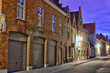 Medival street in Bruges