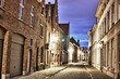 Medival street in Bruges Medival street in Bruges