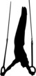 Illustration: gymnast on rings gymnast on rings
