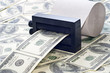 machine print money out of toilet paper