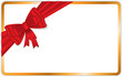 Card with a bow