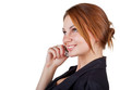 Foto: Woman talking on her cell phone Woman talking on her cell phone