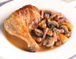 Poulet cocotte grand-mère gros plan