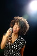 jazz singer on stage