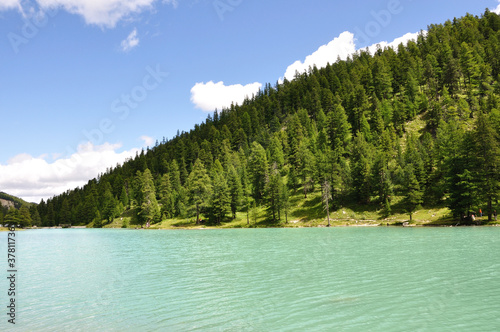 Photo: lac de l'Orceyrette, Alpes 28 lac de l'Orceyrette, Alpes 28