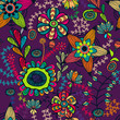 Seamless floral texture