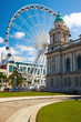 Belfast City Hall and Ferris wheel