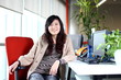 Photo: asian business woman in office asian business woman in office