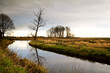 landscape of nature before the storm