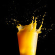 Glass of orange juice Glass of orange juice