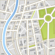 Background of city map