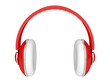 Red Headphones