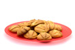 Plate with cookies