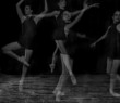 Ballerina in Studio On Pointe